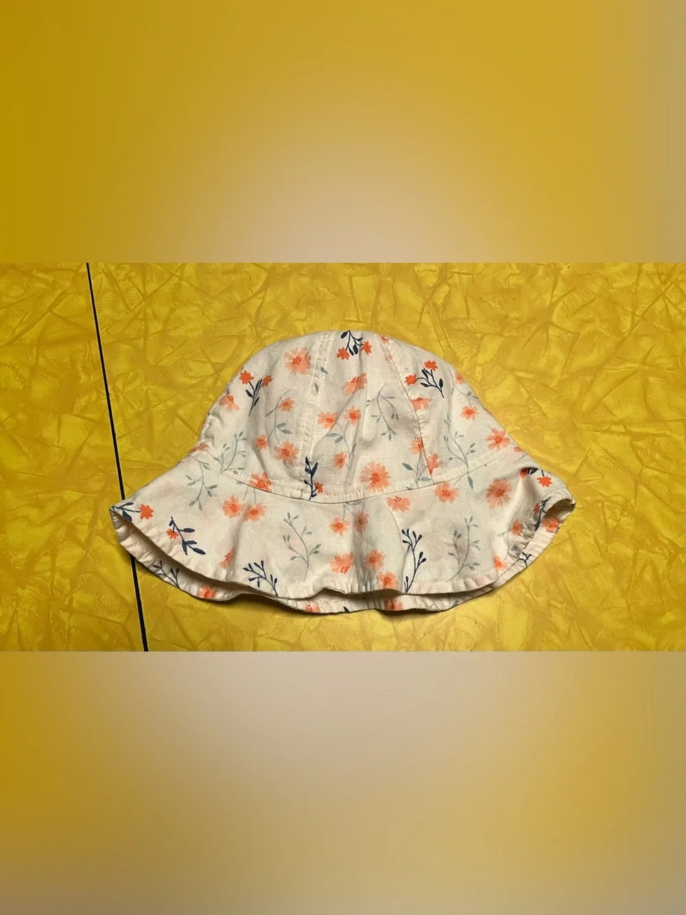 Baby’s Floral Sunhat